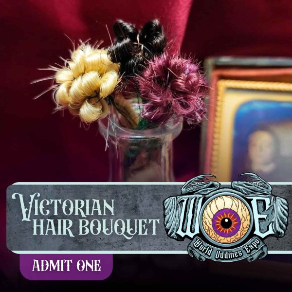 Ticket Add-on: Victorian Hair Bouquet (Irving) - Image 2